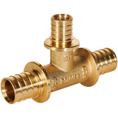 Rommer Тройник переходной  20x16x20 для труб из сшитого полиэтилена аксиальный