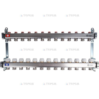 STOUT Коллектор из нержавеющей стали без расходомеров 13 вых.