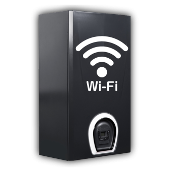 Котел газовый Federica Bugatti 24 VARME двухконтурный/турбо с WI-FI ЧЕРНЫЙ